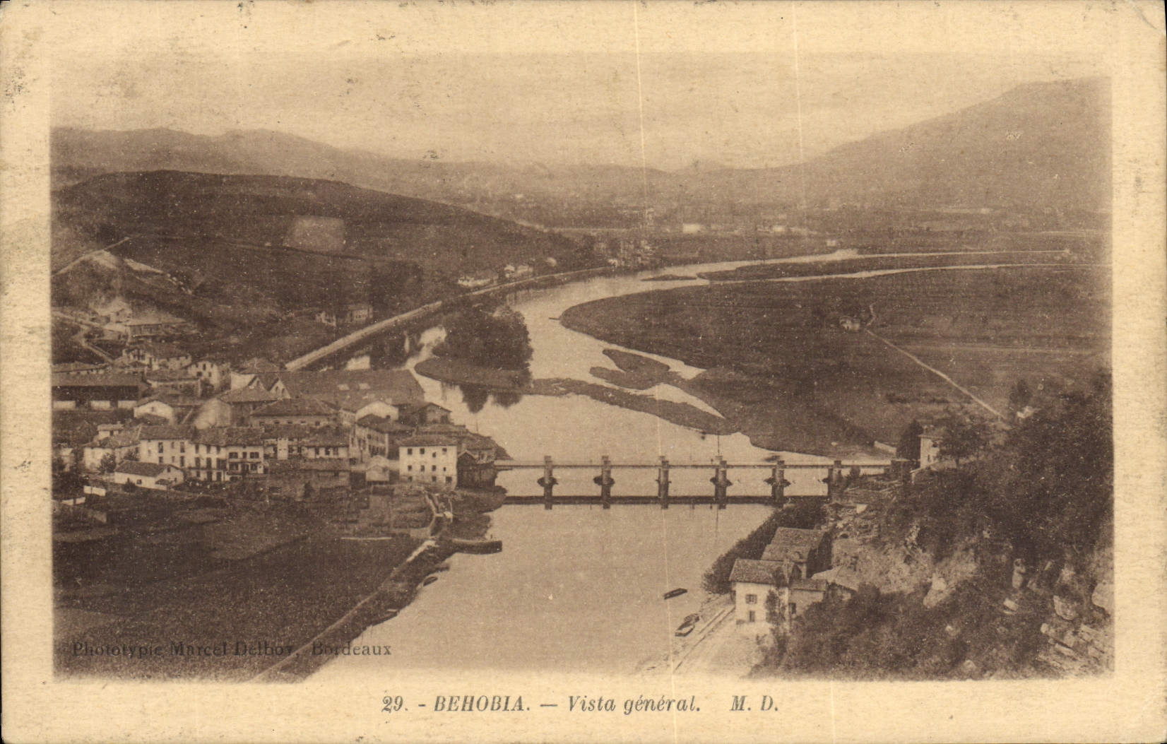 CPA Behobia Vista Generale