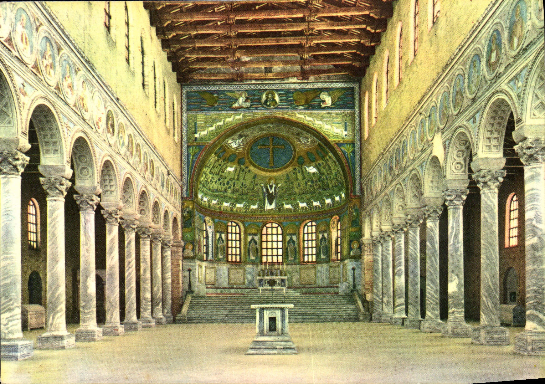 CPM Ravenna Basilica Apollinare In Classe Interno