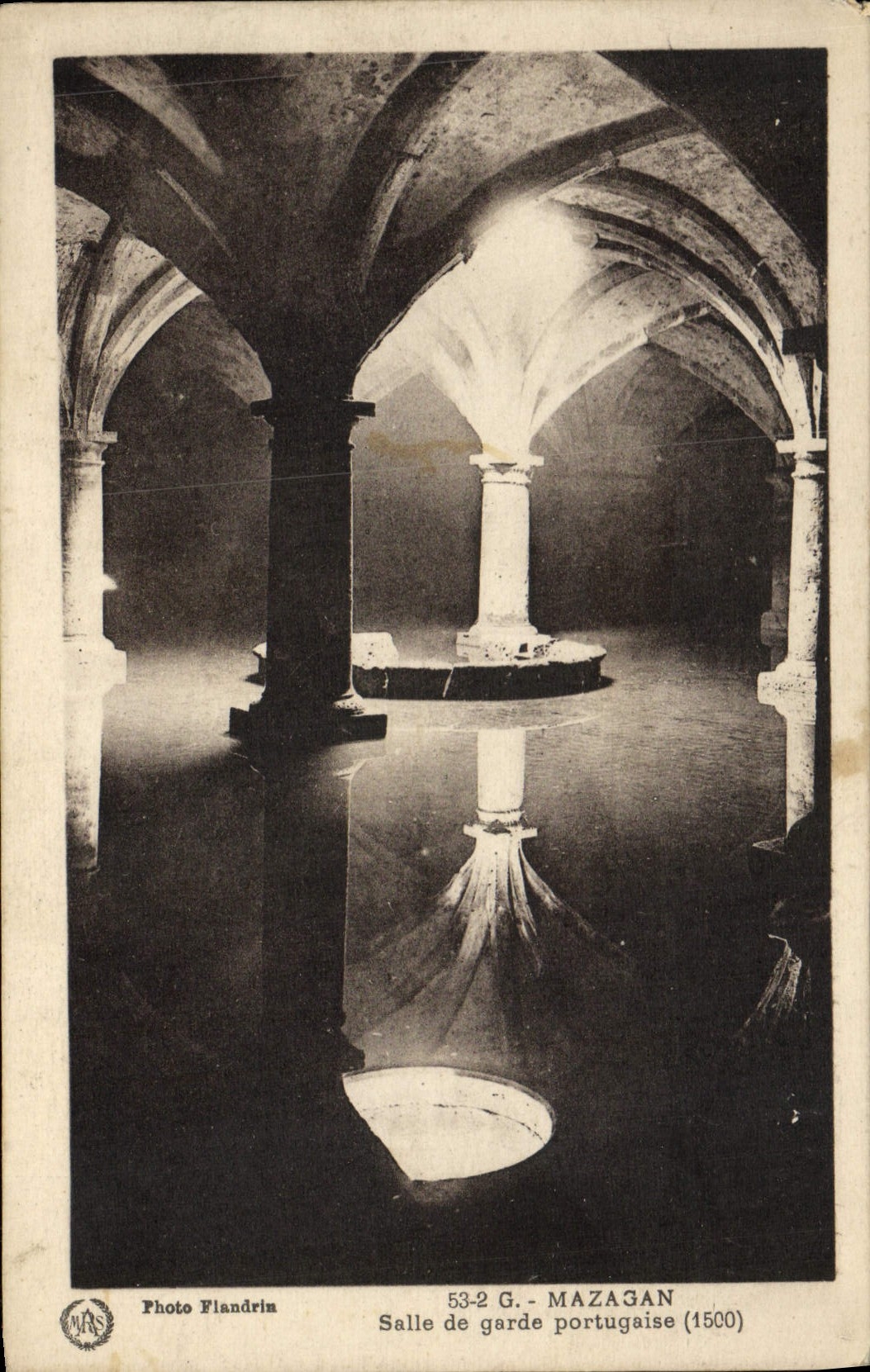 CPA Mazagan Salle De Garde Portugaise