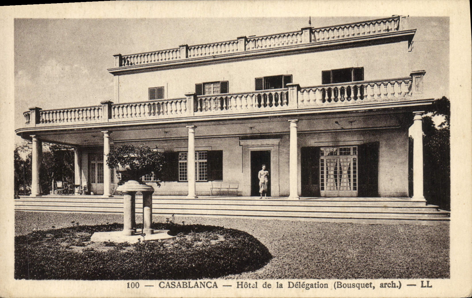 CPA Casablanca Hotel De La Delegation