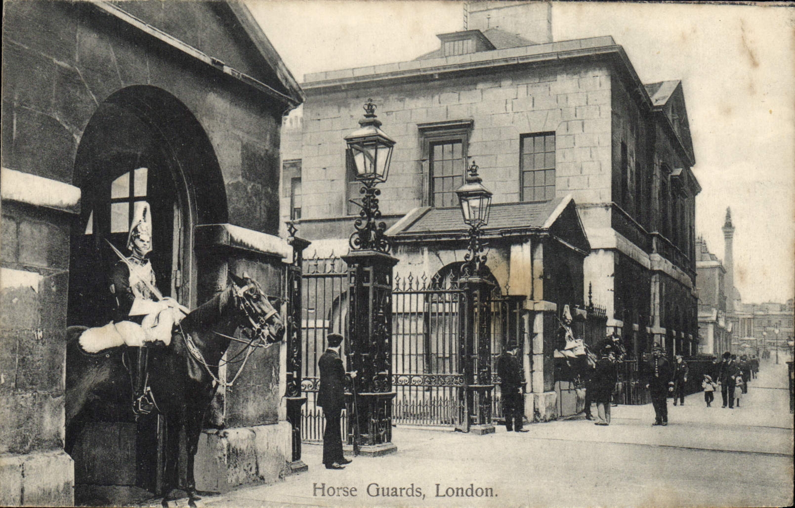 CPA Horse Guards London Militaria