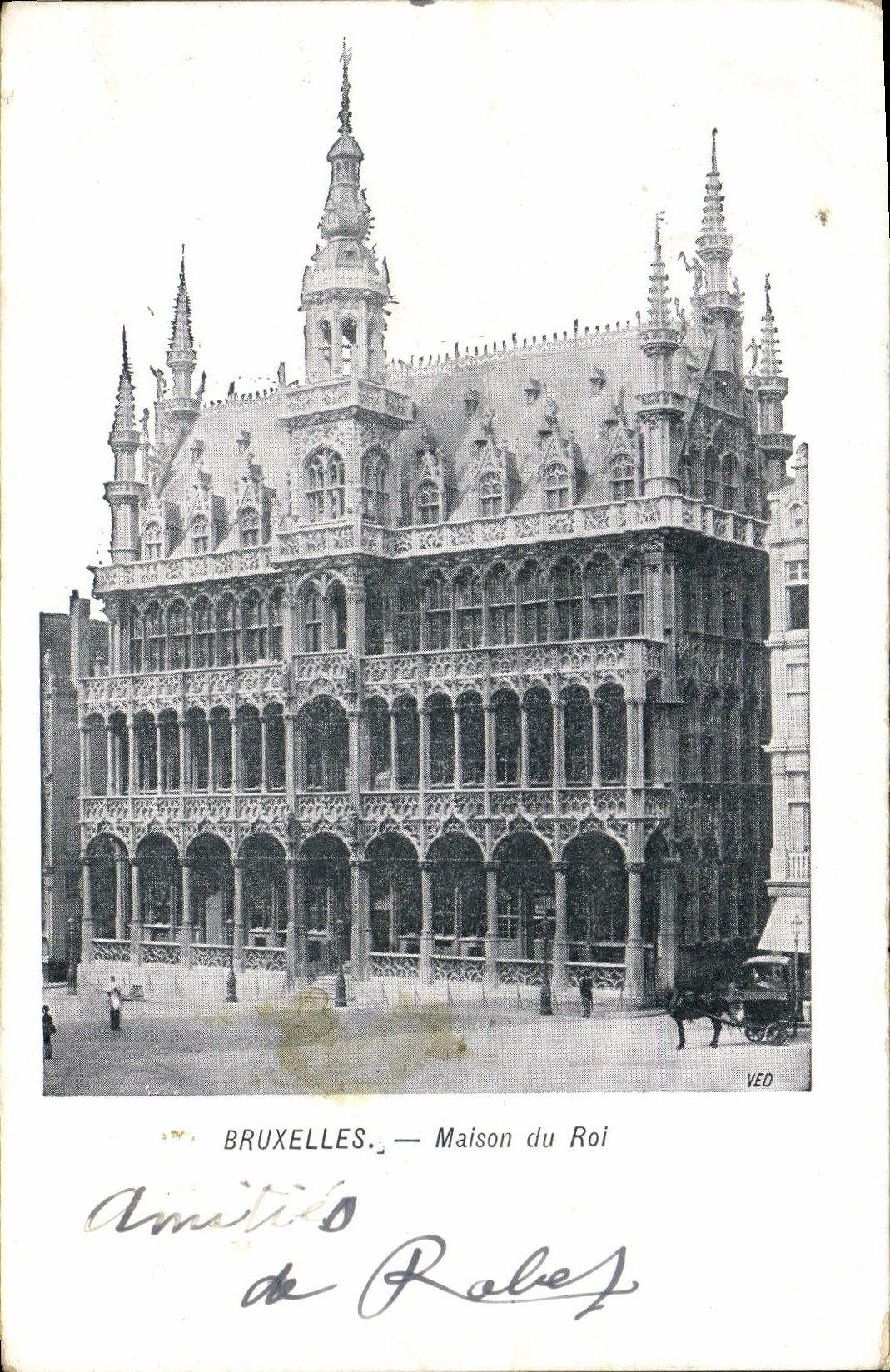 CPA Bruxelles Maison Du Roi
