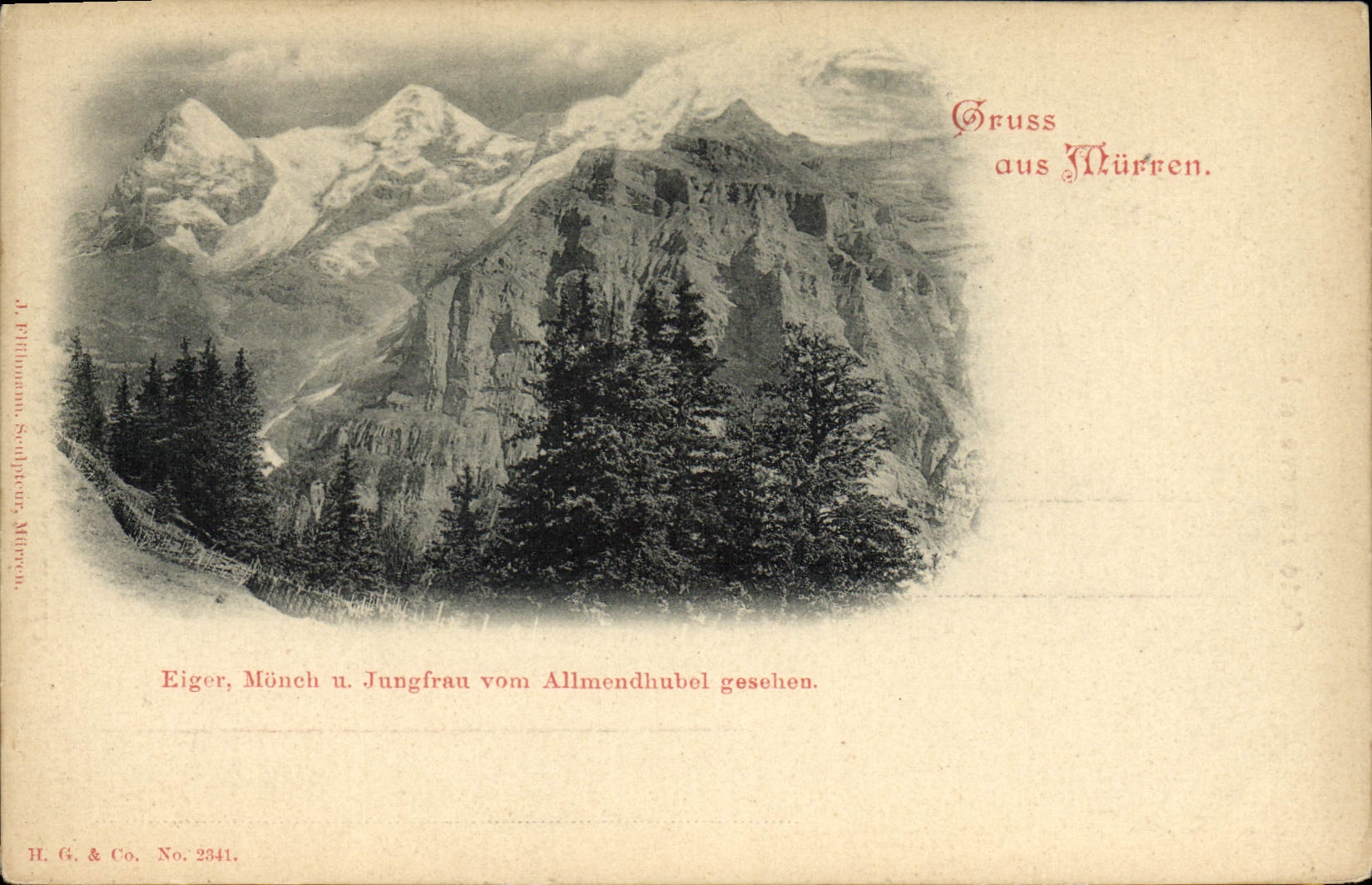 CPA Gruss Aus Murren