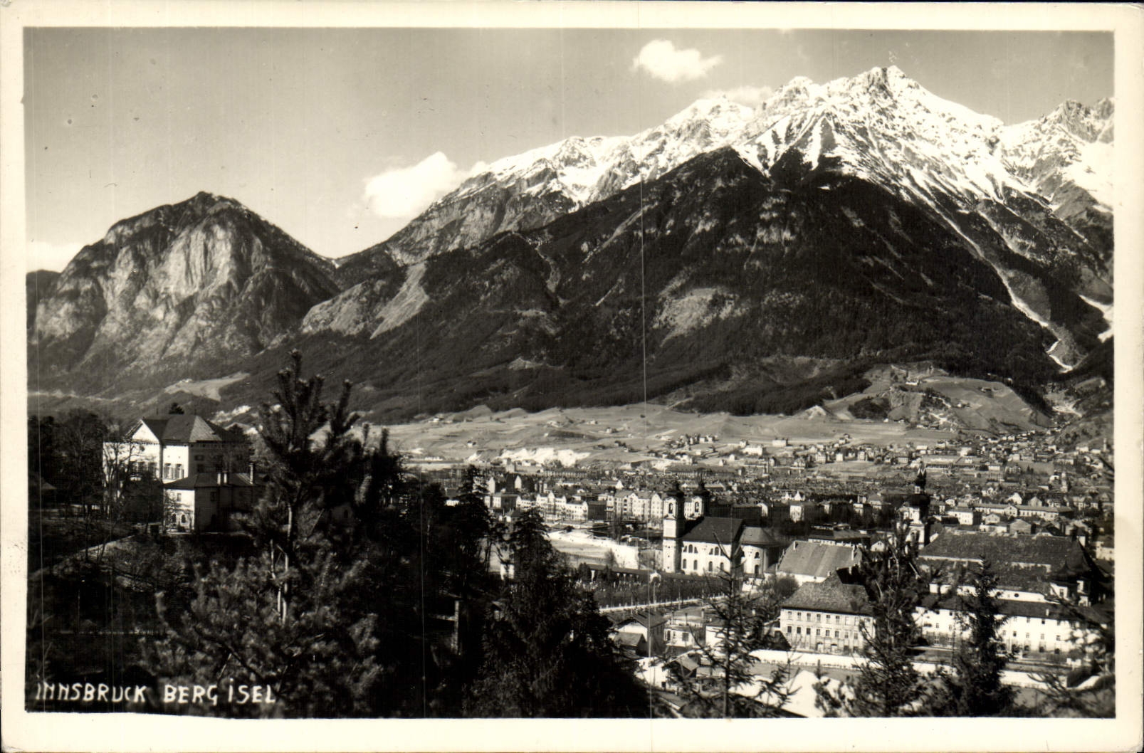 CPA Innsbruck Berg Isel