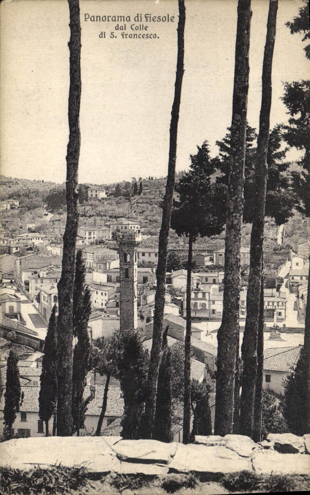 CPA Panorama Di Fiesole Dal Colle Di S Francesco