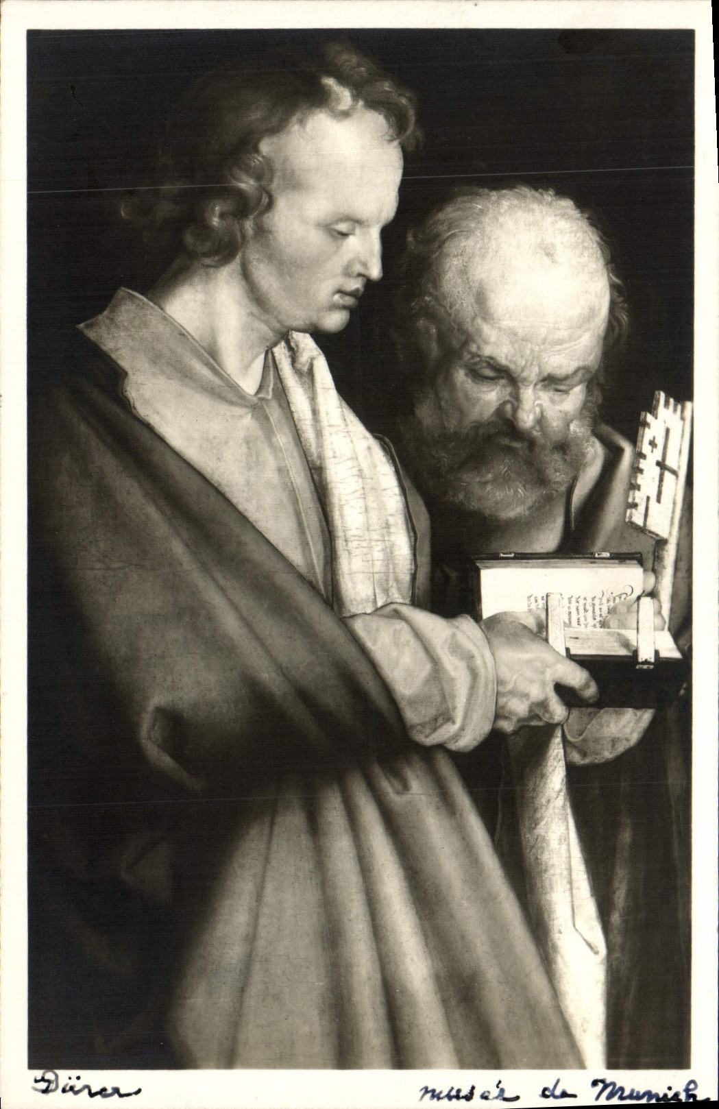 VINTAGE POSTCARD To last Museum of Munich