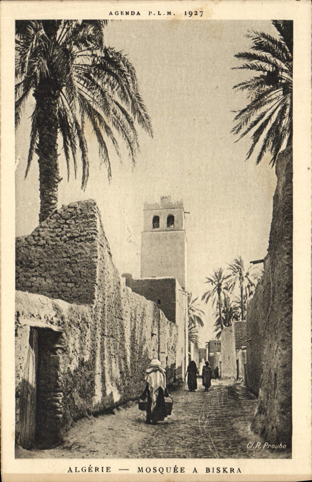 CPA Algerie Mosquee A Biskra