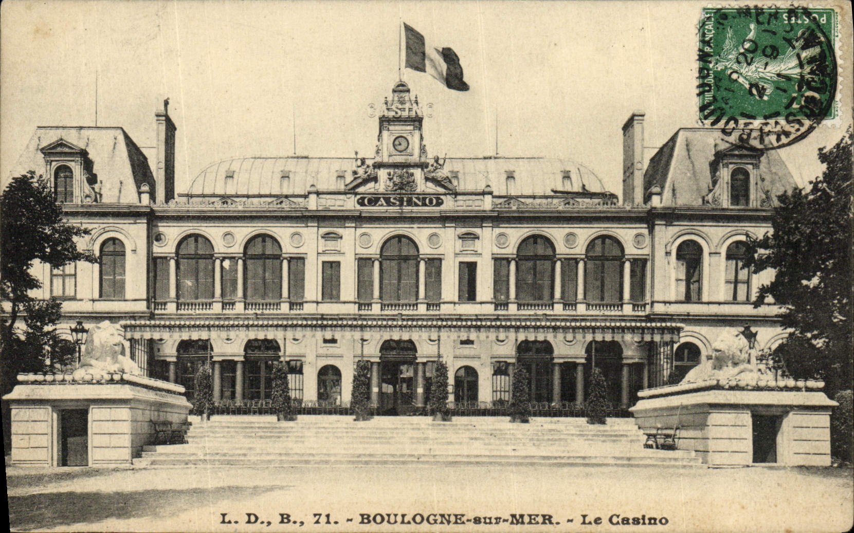 CPA Boulogne Sur Mer Le Casino