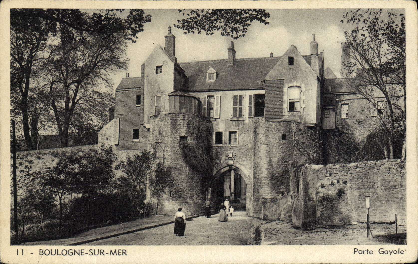 CPA Boulogne Sur Mer Porte Gayole
