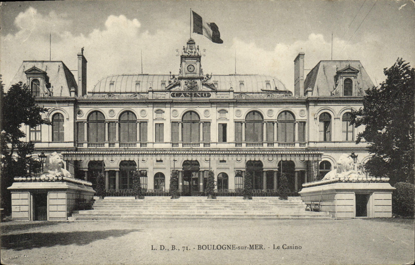 CPA Boulogne Sur Mer Le Casino