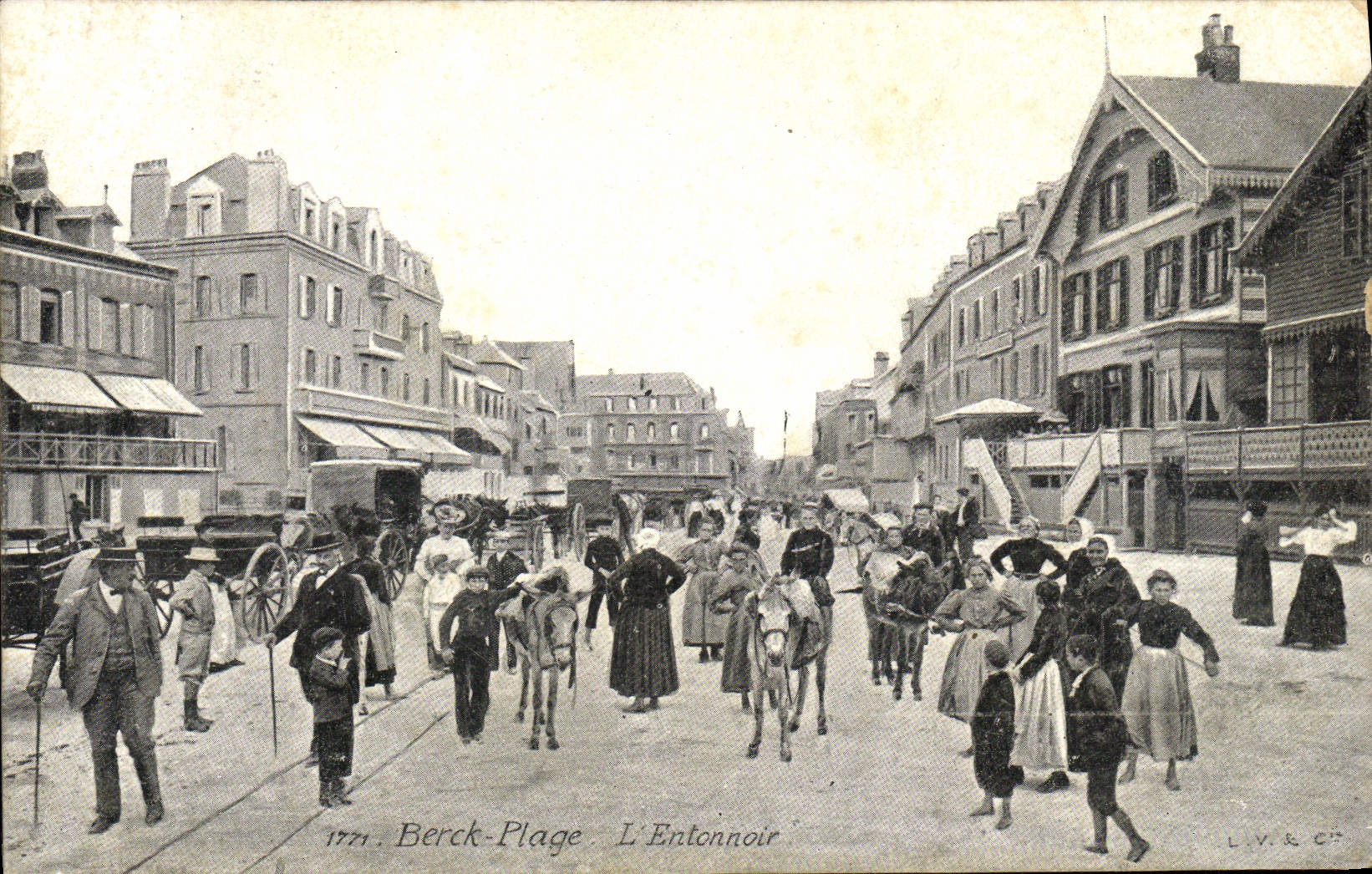 CPA Berck Plage L'Entonnoir