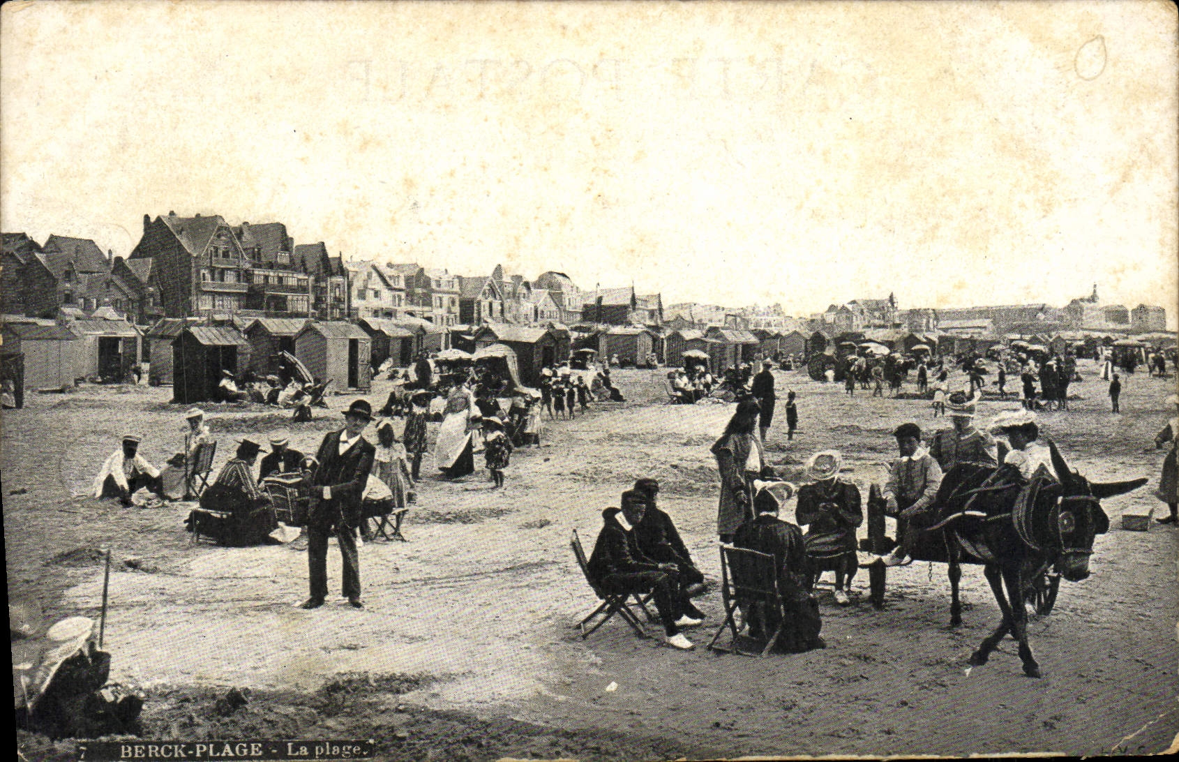 CPA Berck Plage La Plage