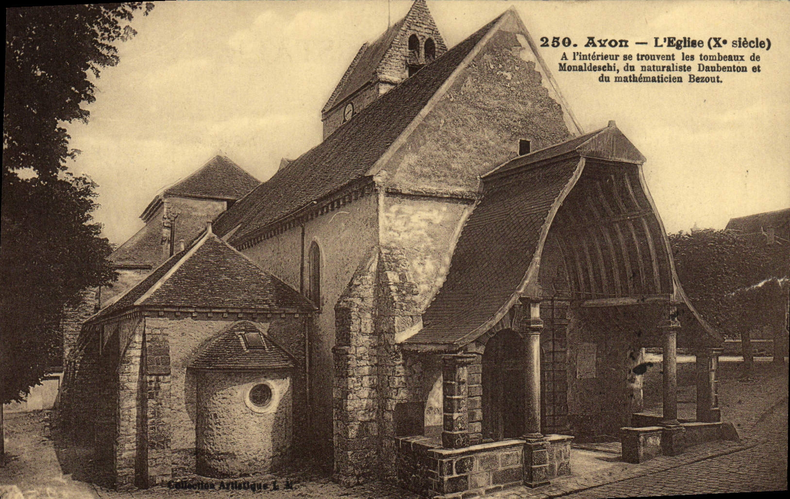 CPA Avon L'Eglise