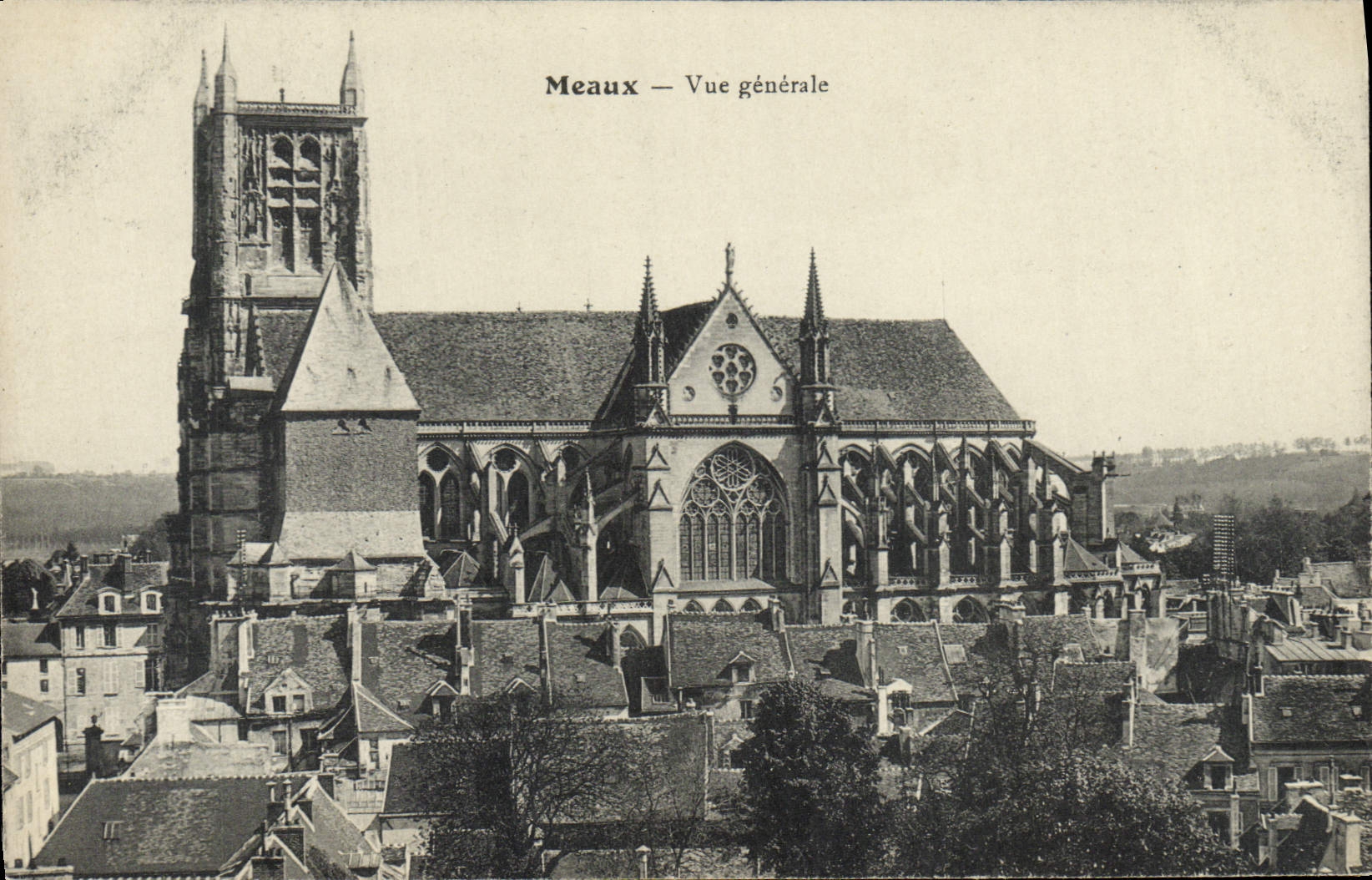 CPA Meaux Vue Generale