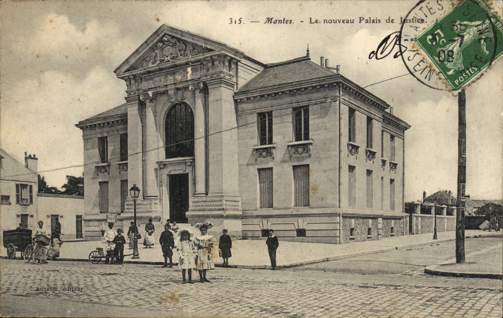 CPA Mantes Le Nouveau Palais de Justice