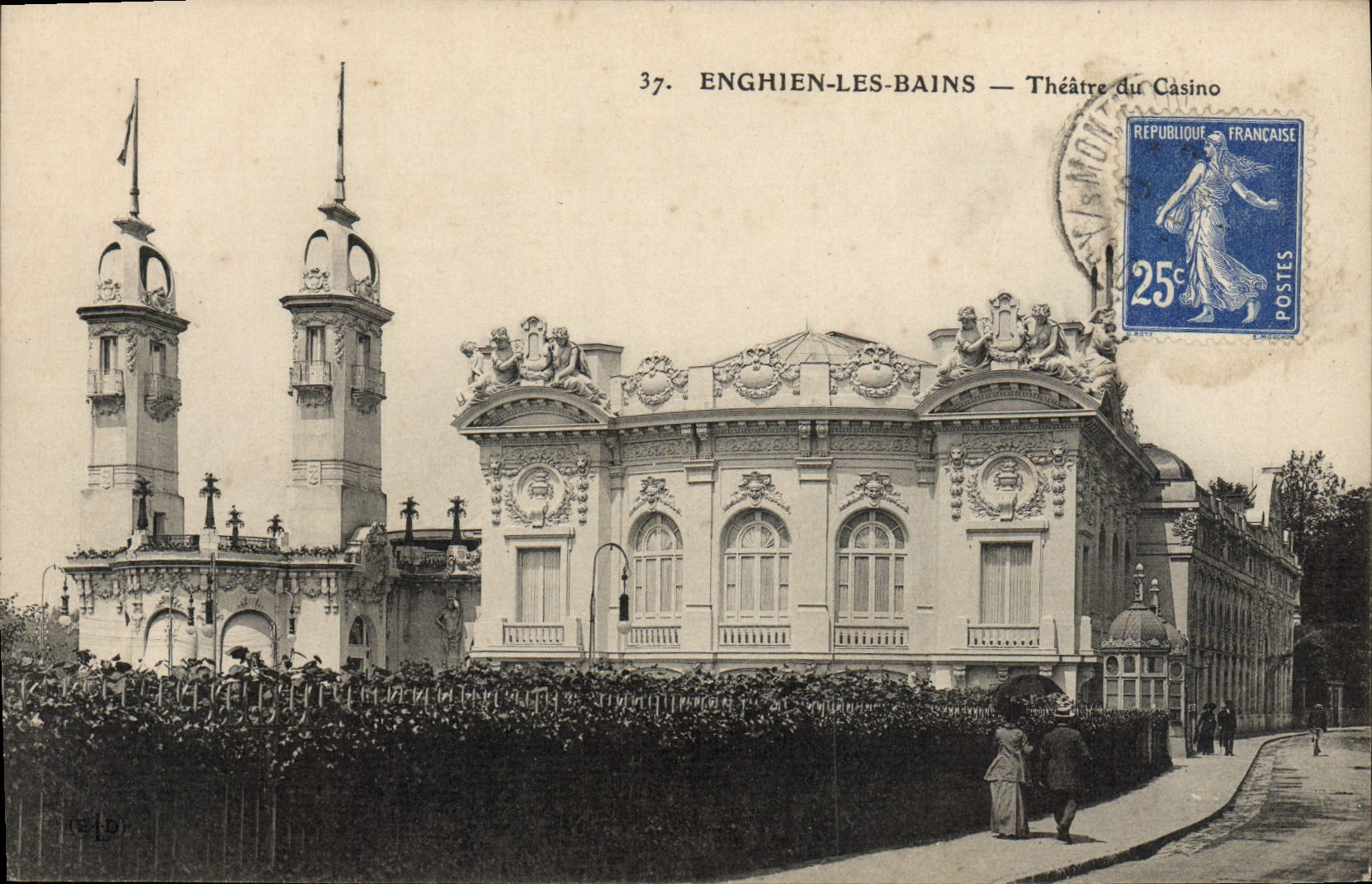 CPA Enghien Les Bains Theatre Du Casino
