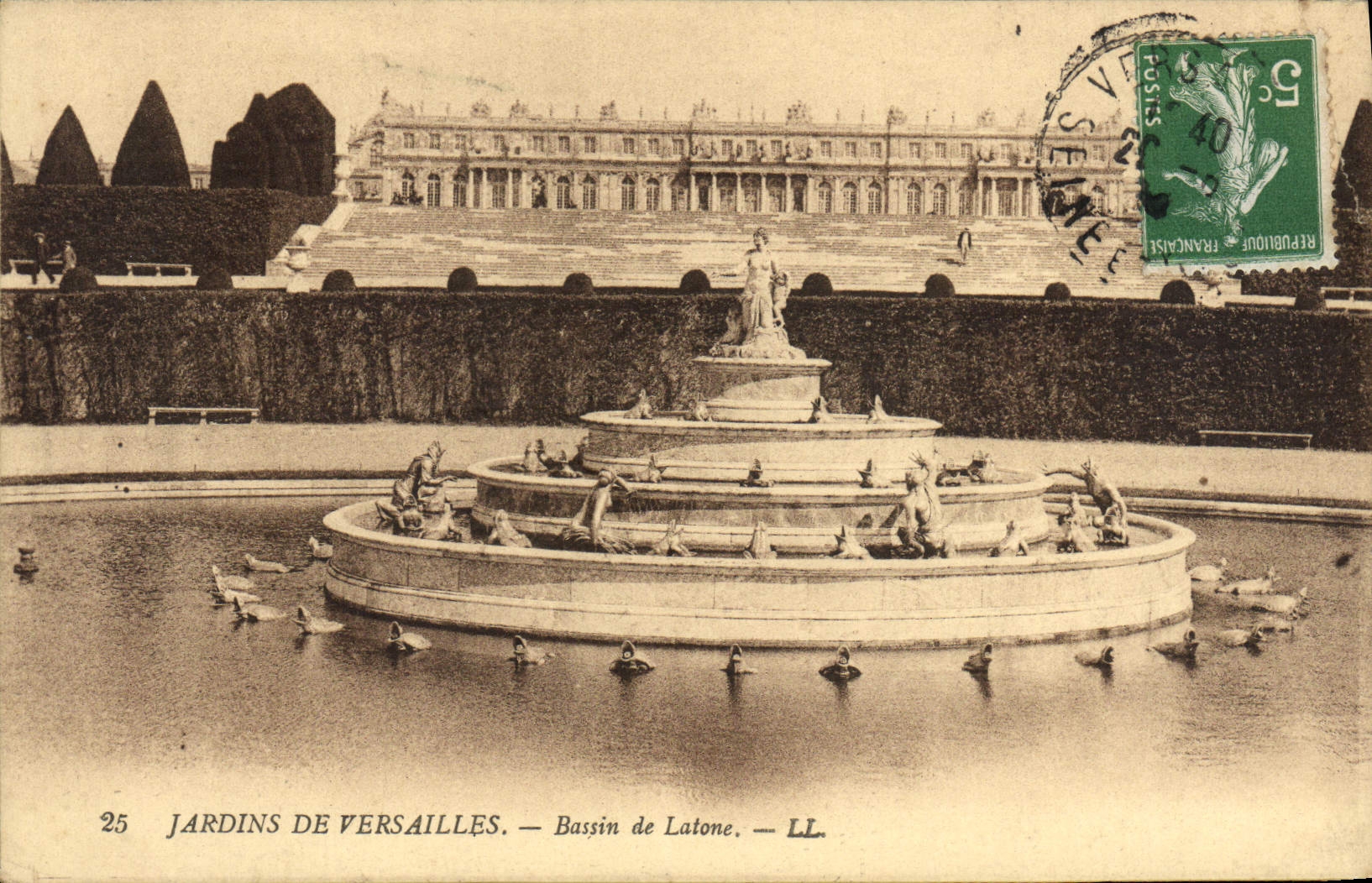 CPA Versailles Bassin de Latone