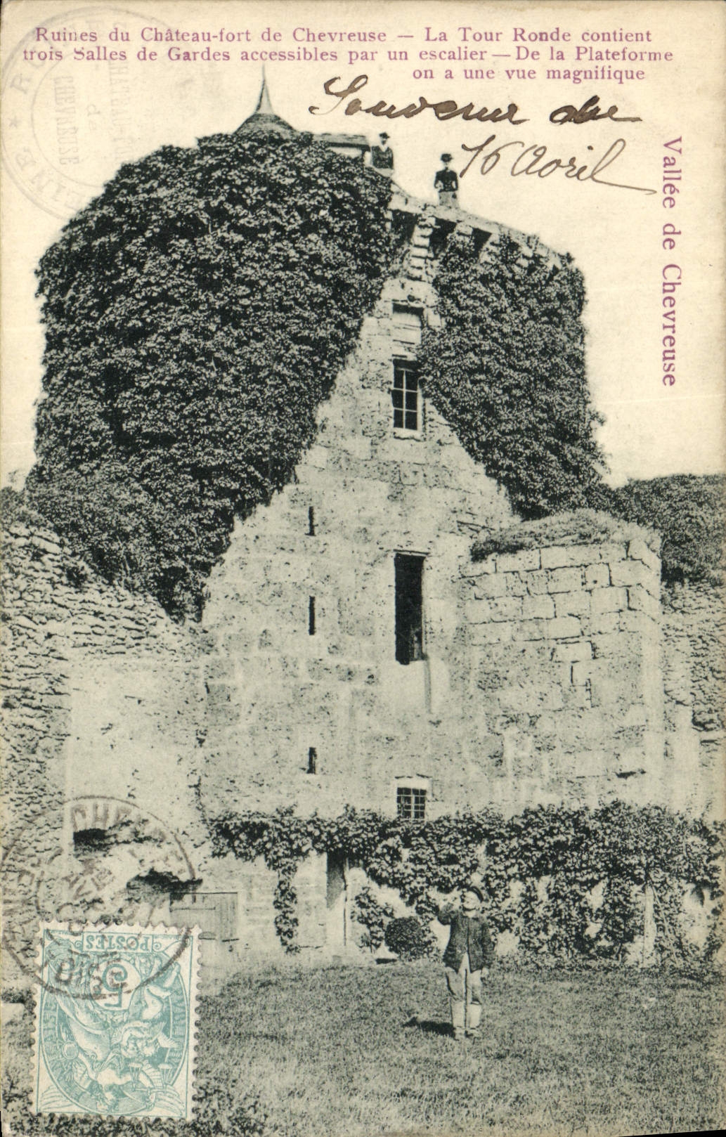 CPA Vallee De Chevreuse Chateau La tour ronde