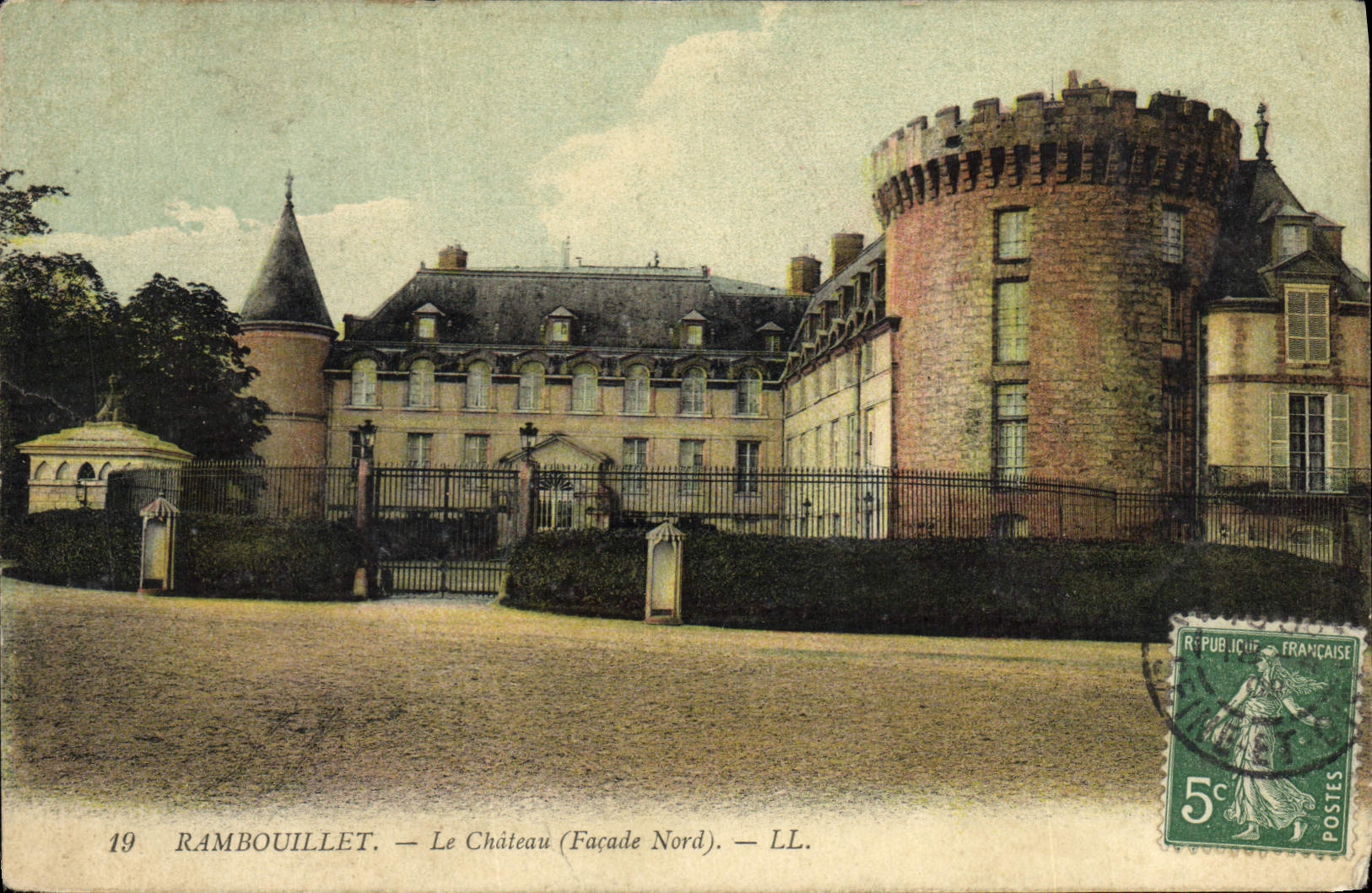 CPA Rambouillet Le Chateau