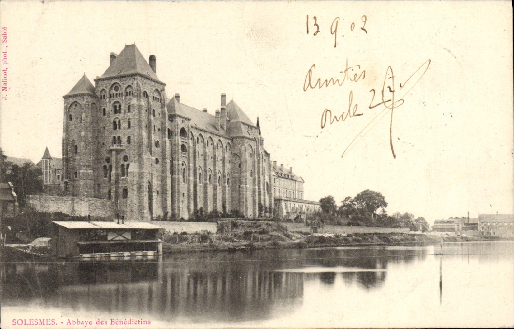 CPA Solesmes Abbaye des Benedictins