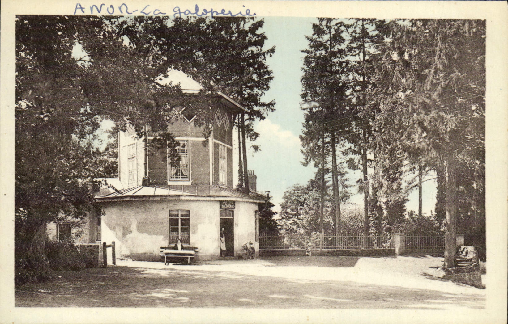 VINTAGE POSTCARD Anor Galoperie