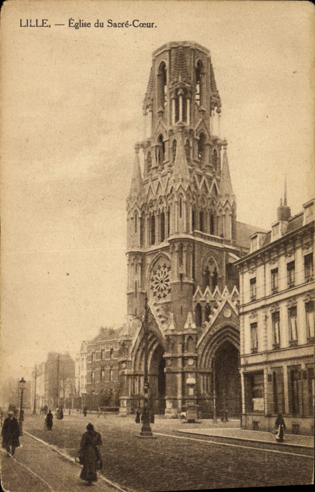 CPA Lille Eglise Du Sacre Coeur
