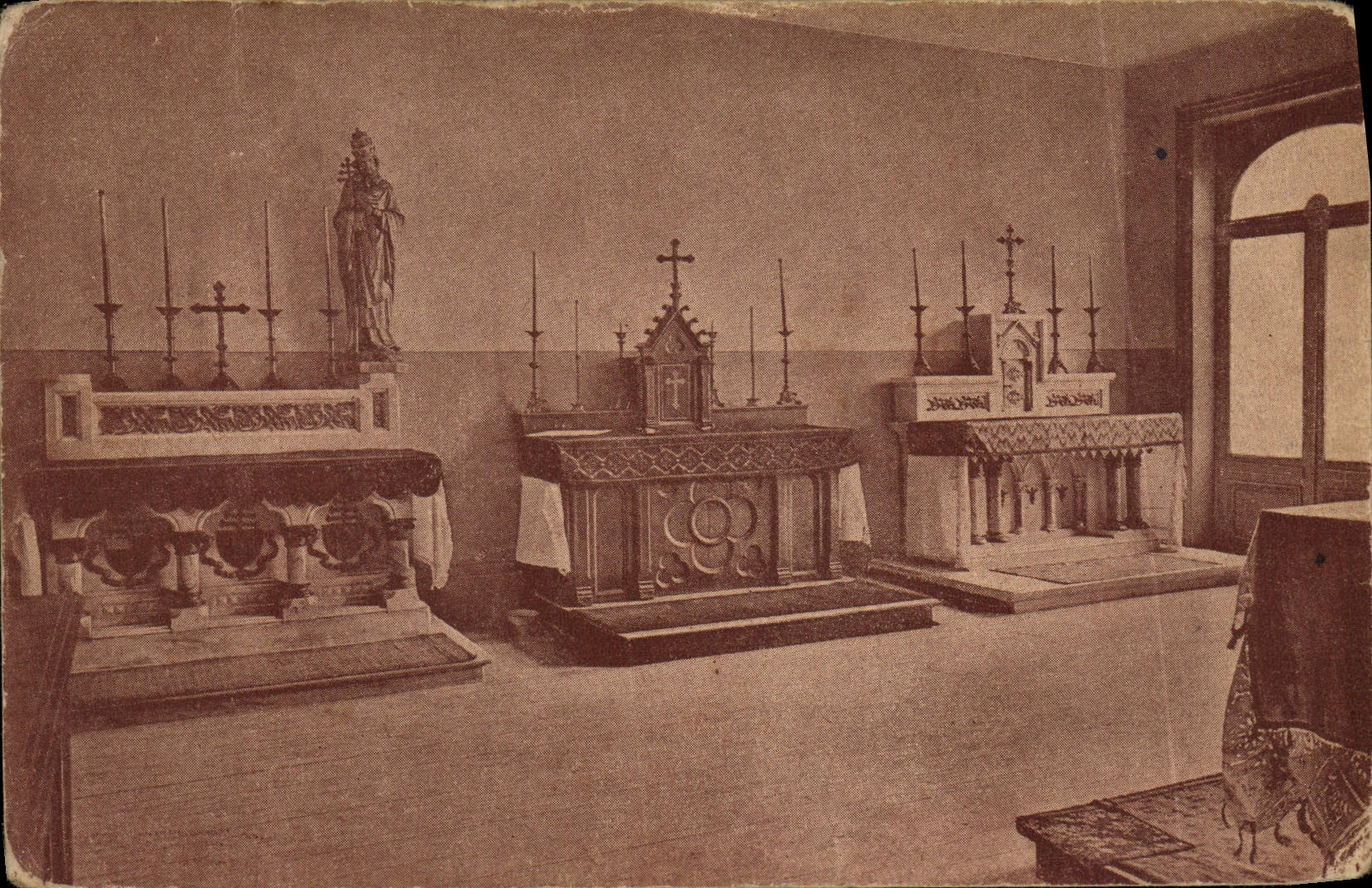 VINTAGE POSTCARD Lille Brood Dominican Chapter