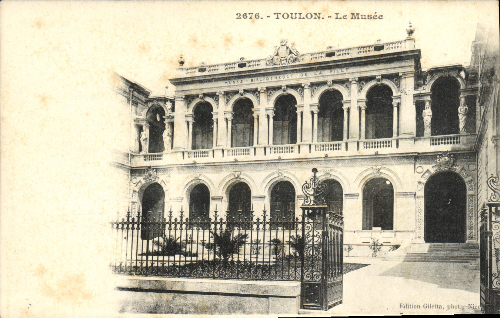 CPA Toulon Le Musee