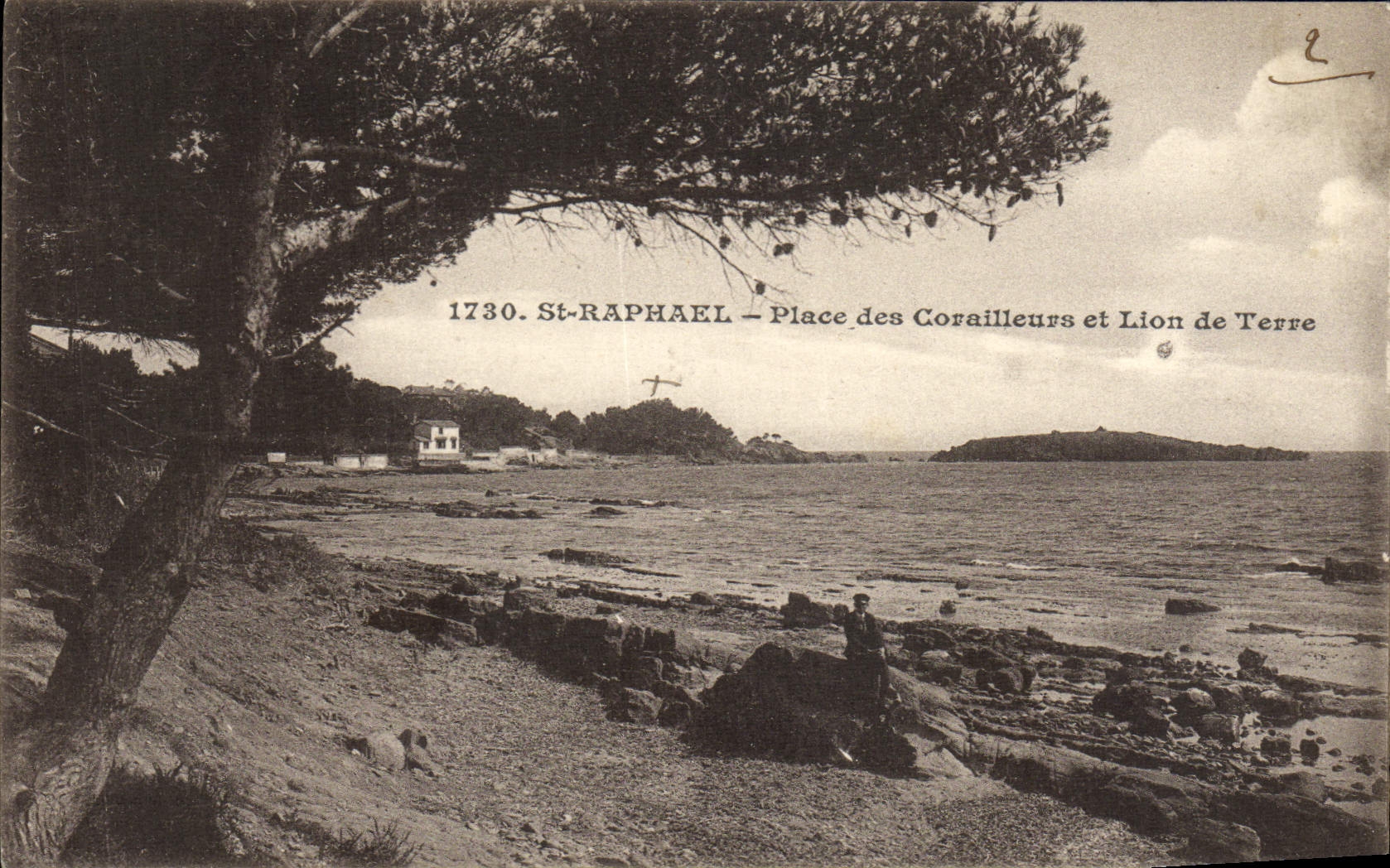 CPA Saint Raphael Place des Corailleurs et Lin de Terre