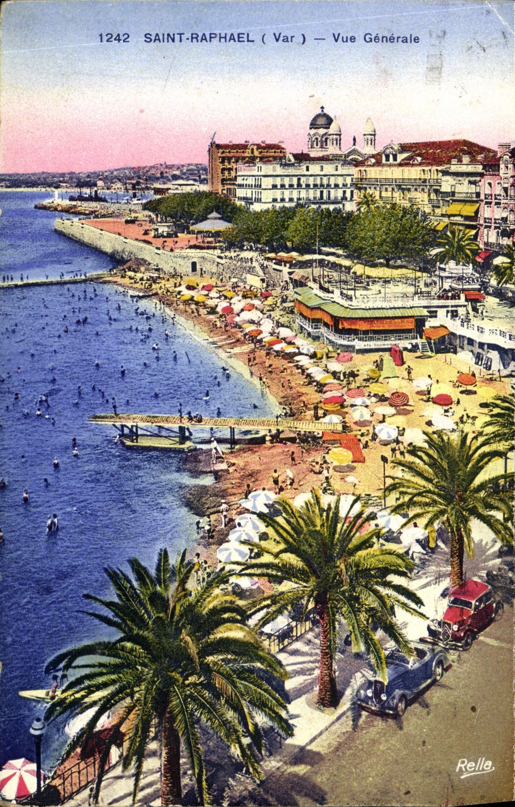 CPA Saint Raphael Vue Generale