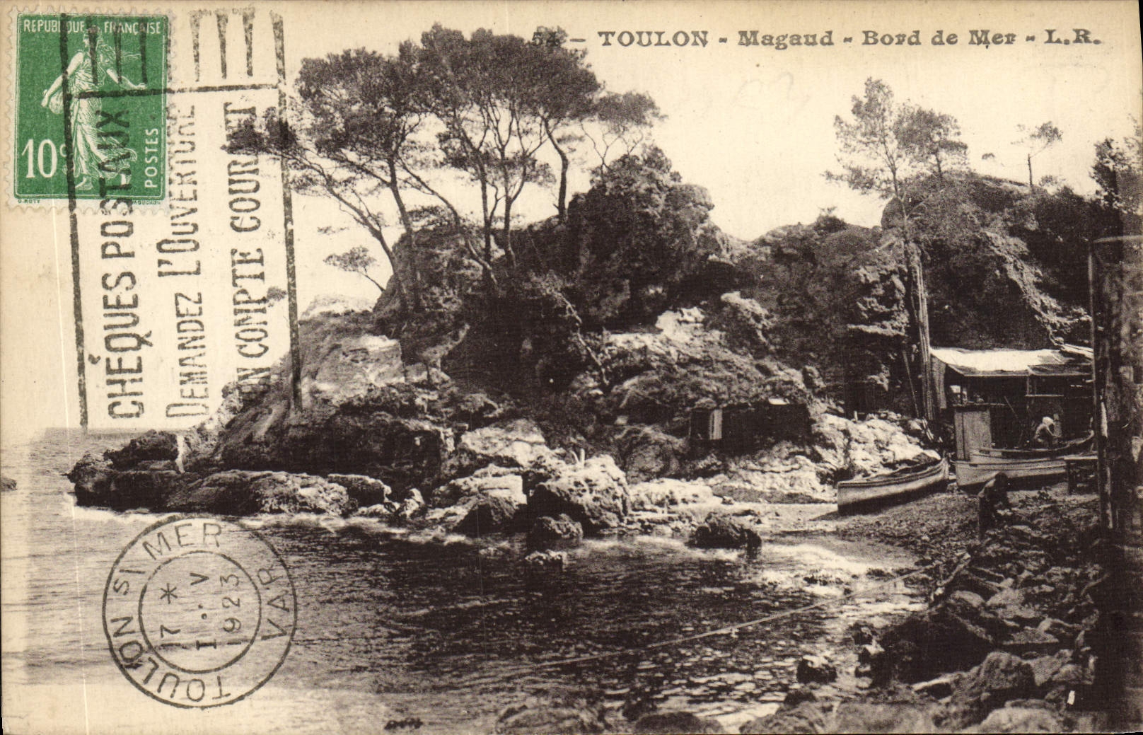 CPA Toulon Magaud Bord de Mer 