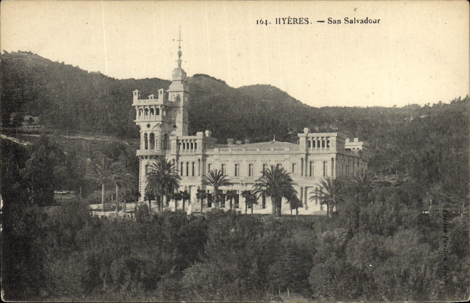 POSTAL Hyeres San Salvadour de la VENDIMIA