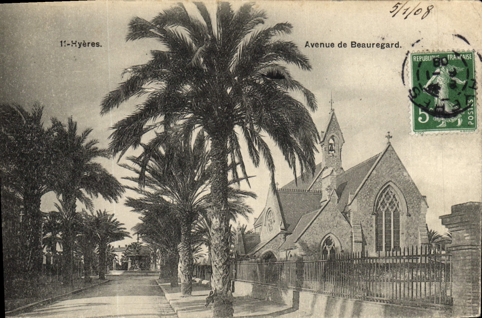 CPA Hyeres Avenue de Beauregard