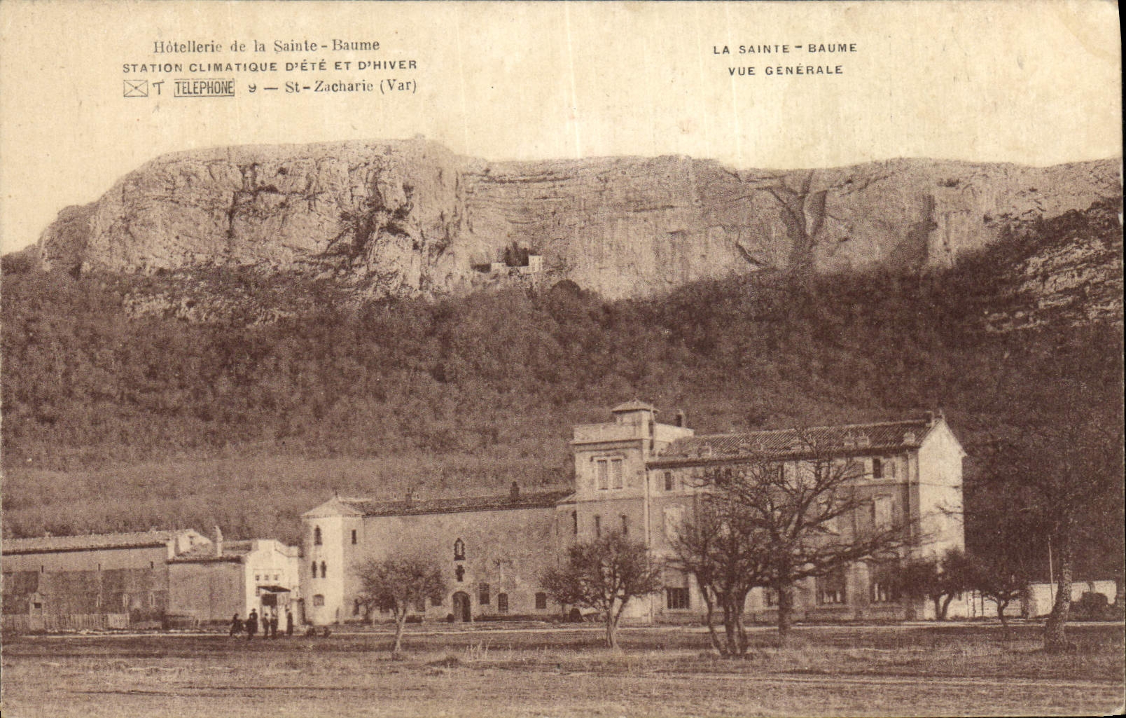 CPA La Sainte Baume Vue Generale