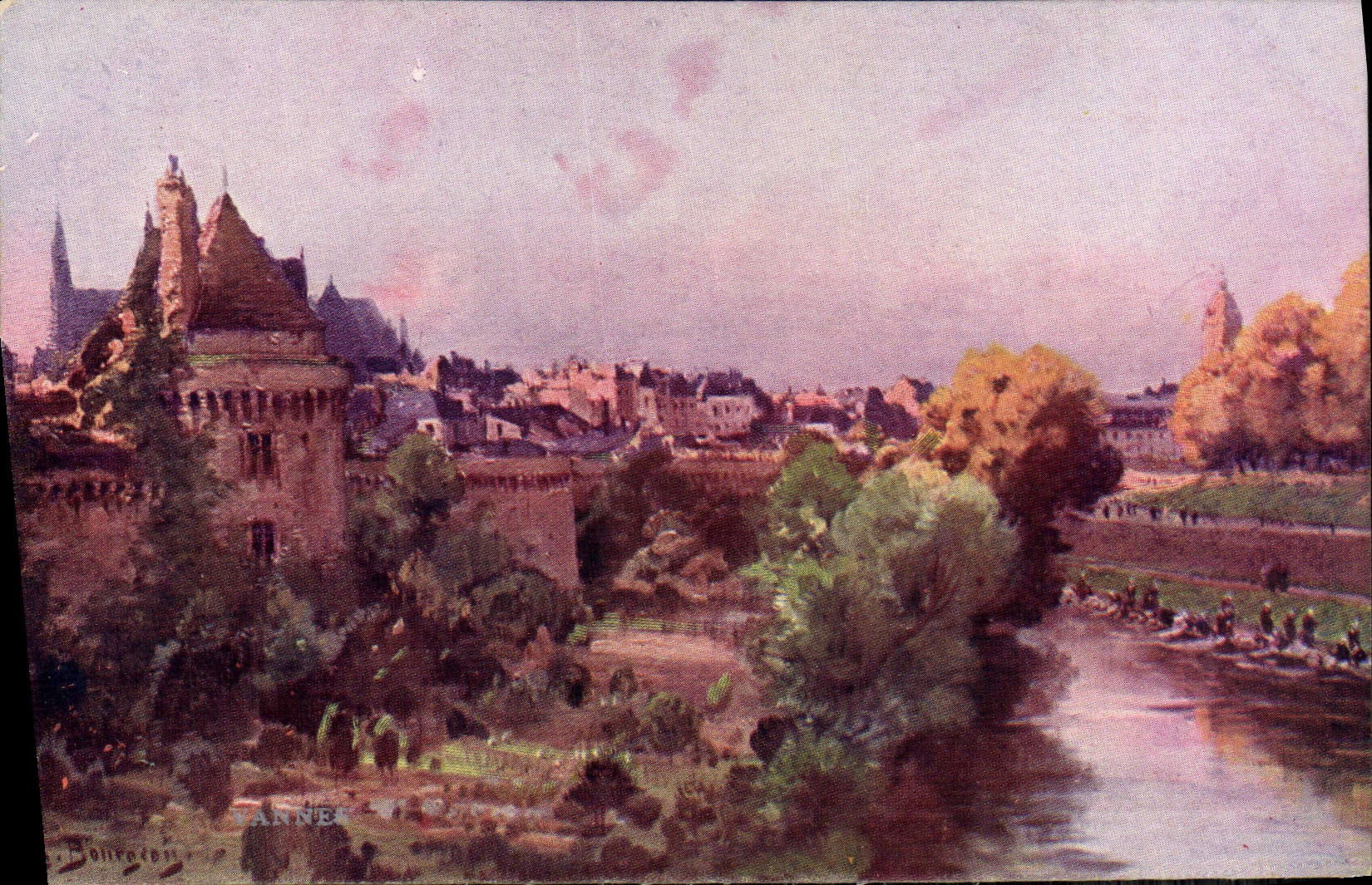 VINTAGE POSTCARD Sites Of France By Middle-class Eug Brittany