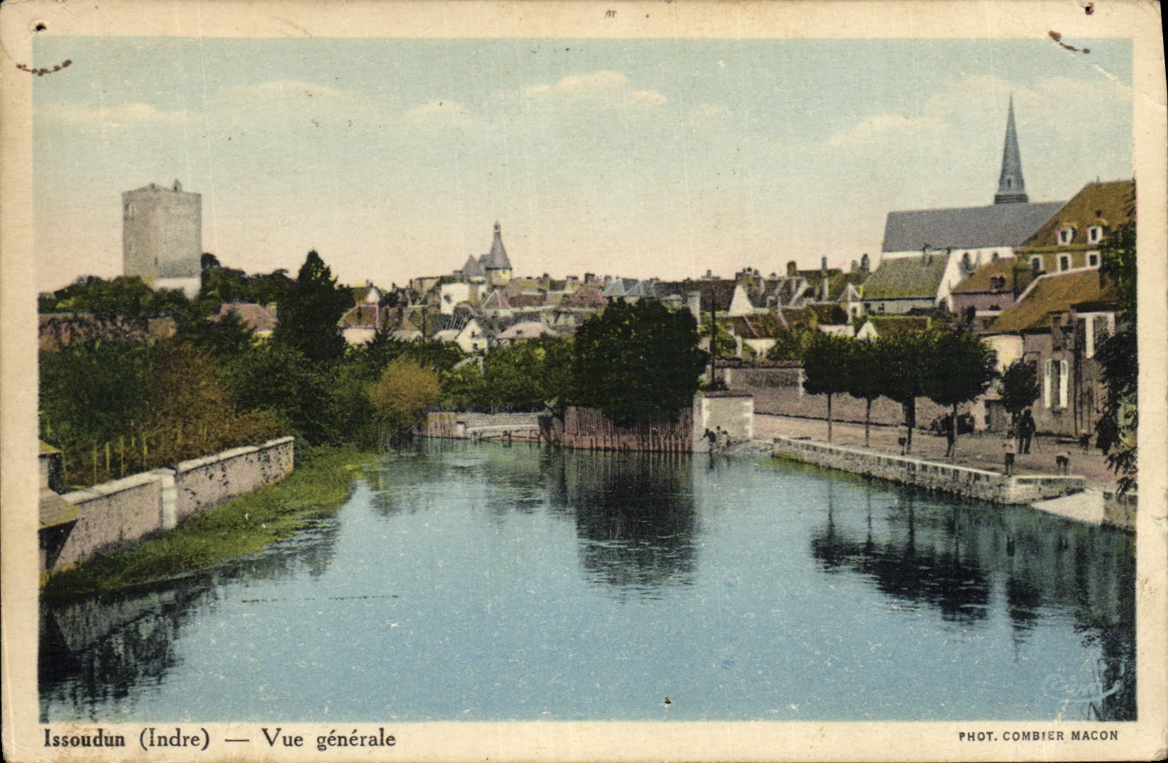 CPA Issoudun Vue Generale