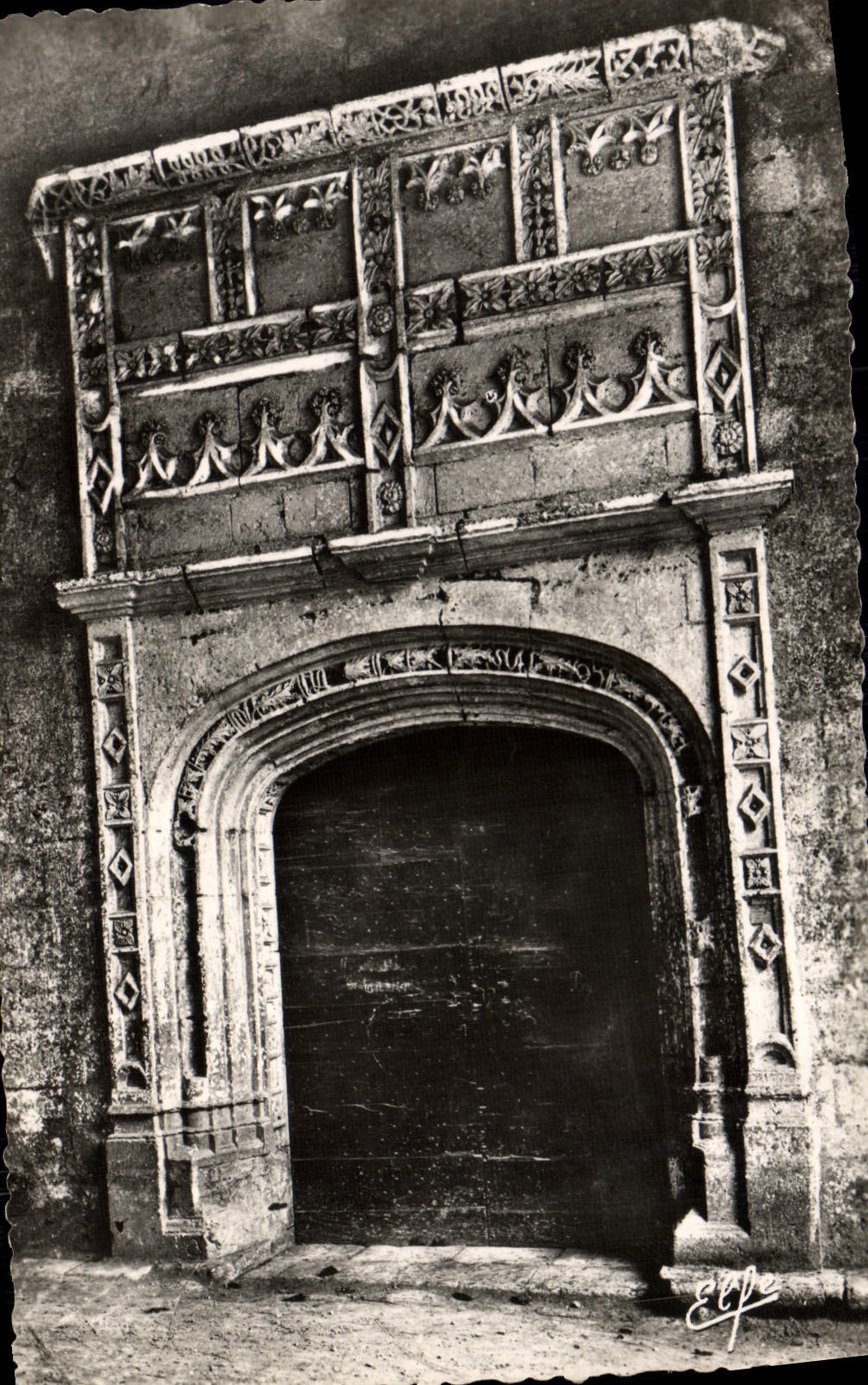 MODERN CARD Barbotan Theremes Vieille Carries Church