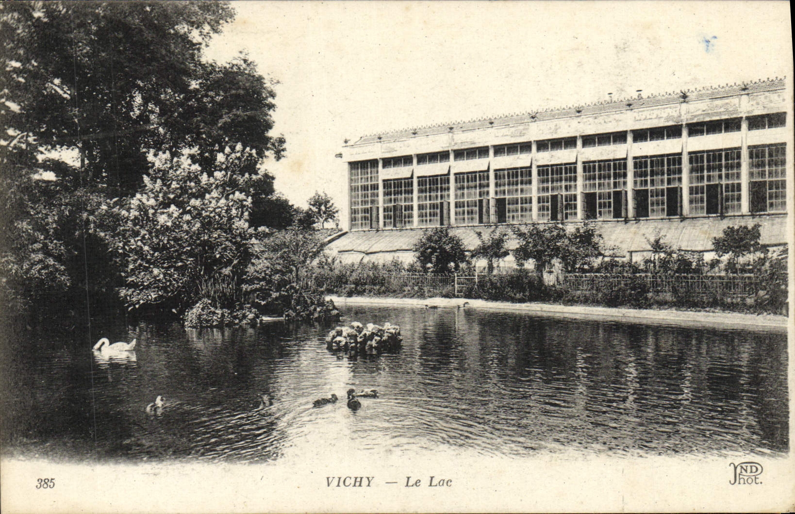 CPA Vichy Le Lac