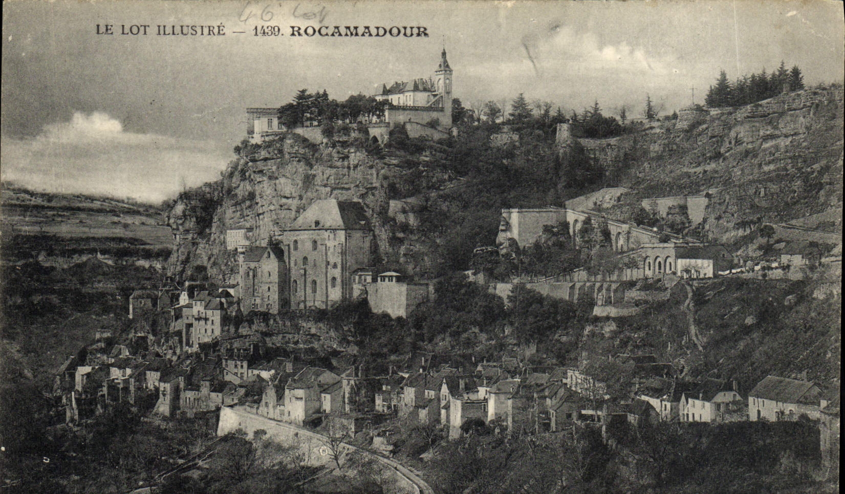 CPA Le Lot Illustre Rocamadour