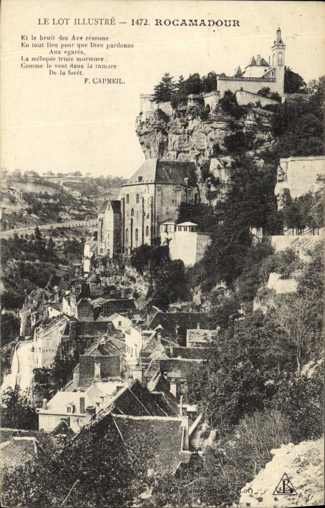 CPA Le Lot Illustre Rocamadour