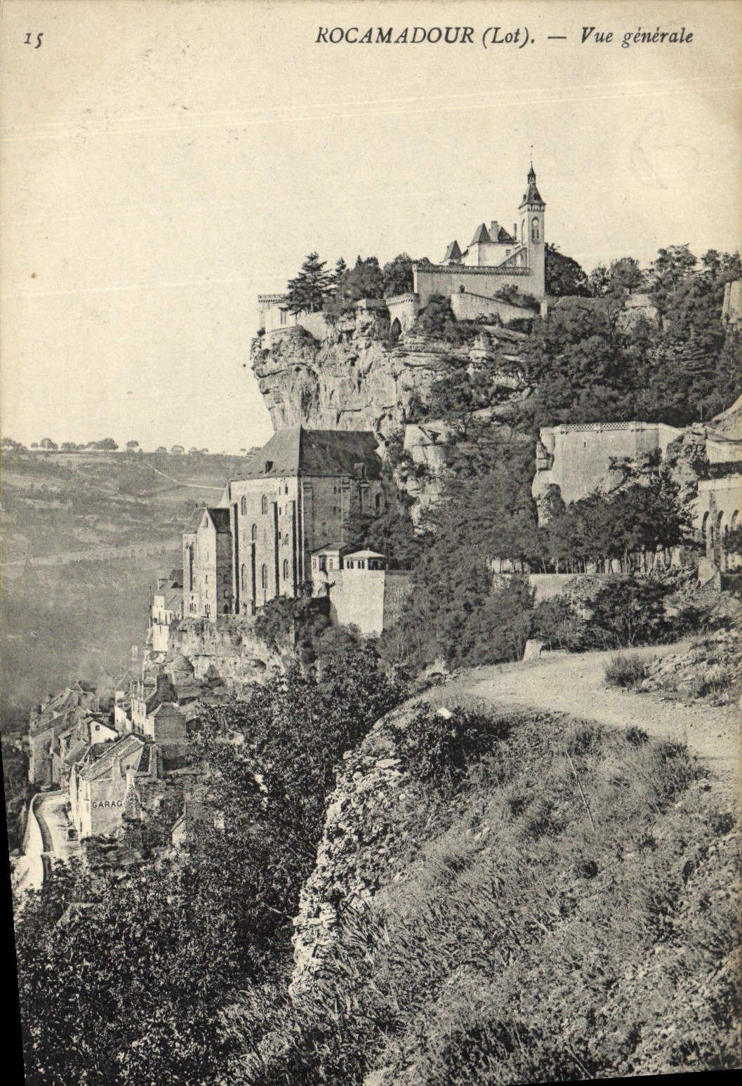 CPA Rocamadour Vue Generale