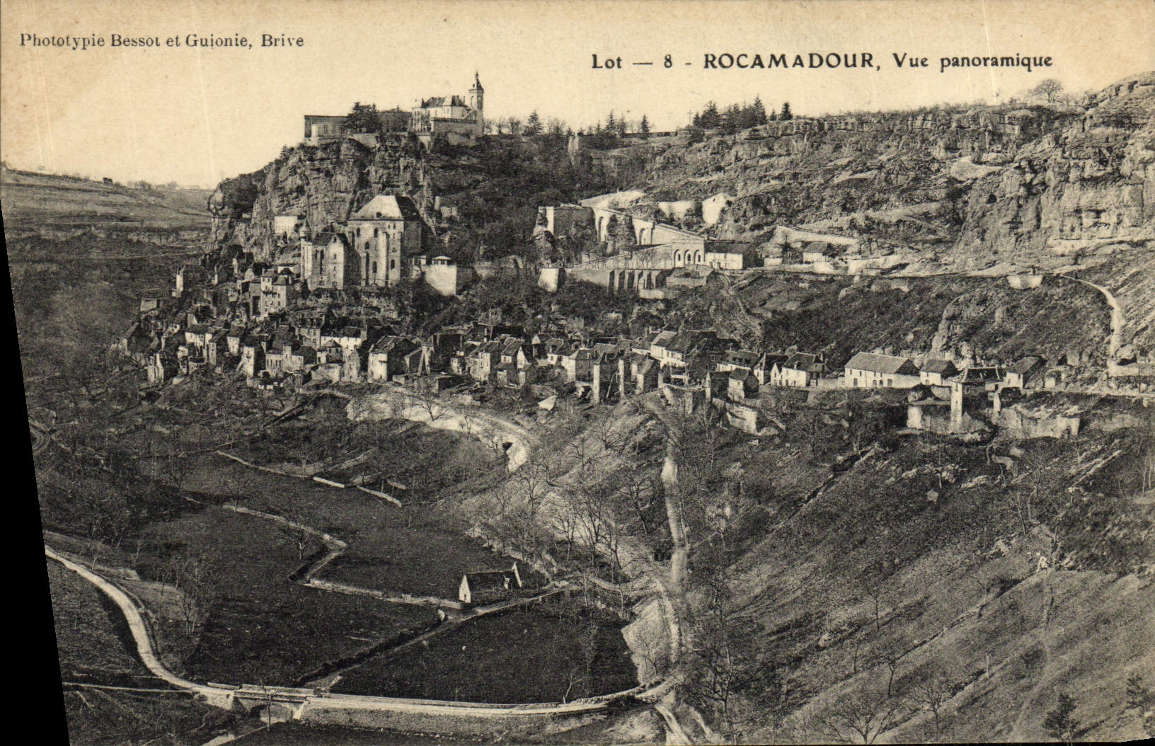 CPA Le Rocamadour Vue Panoramique
