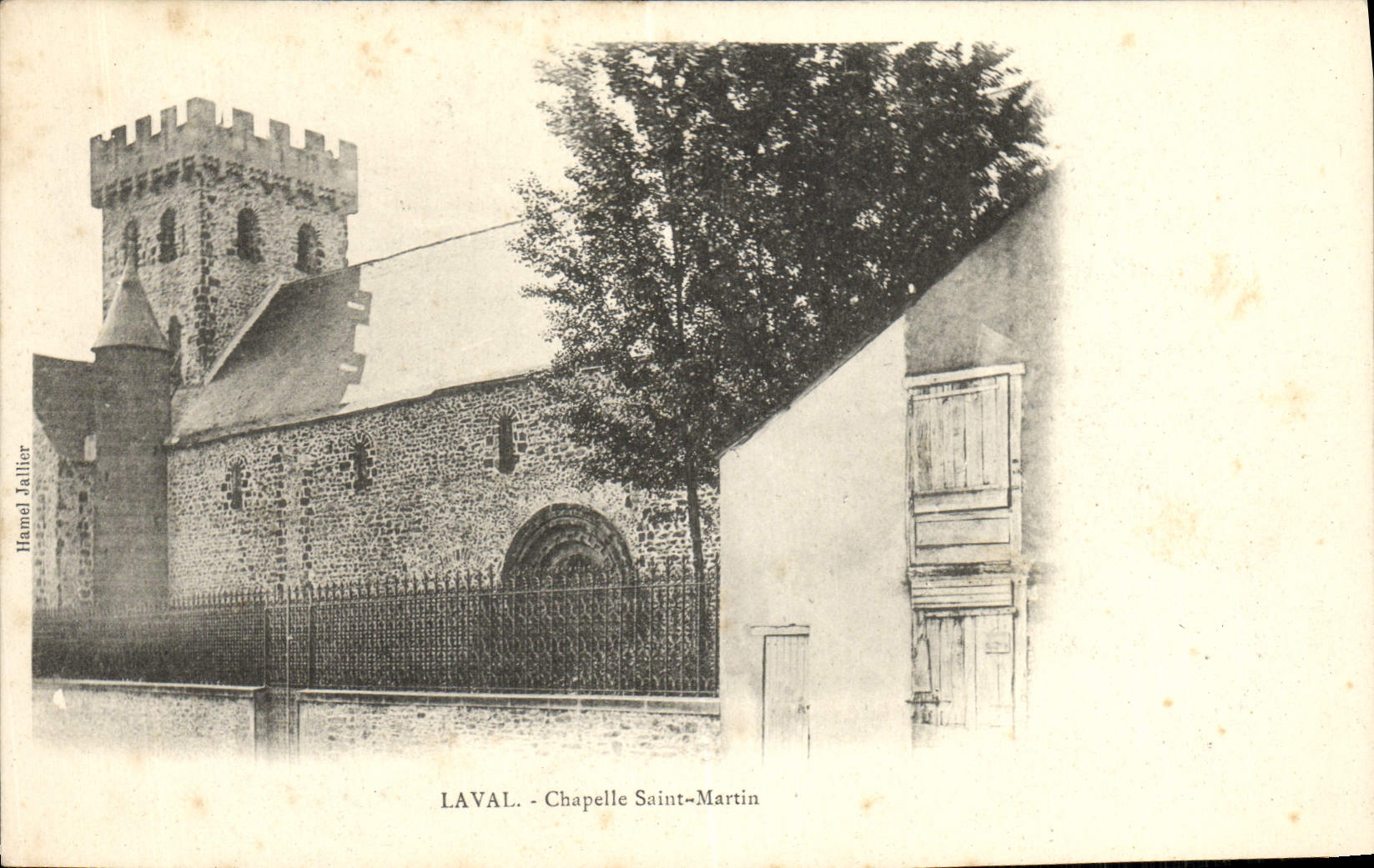 Cámara acorazada Martin de Laval de la POSTAL de la VENDIMIA Saint