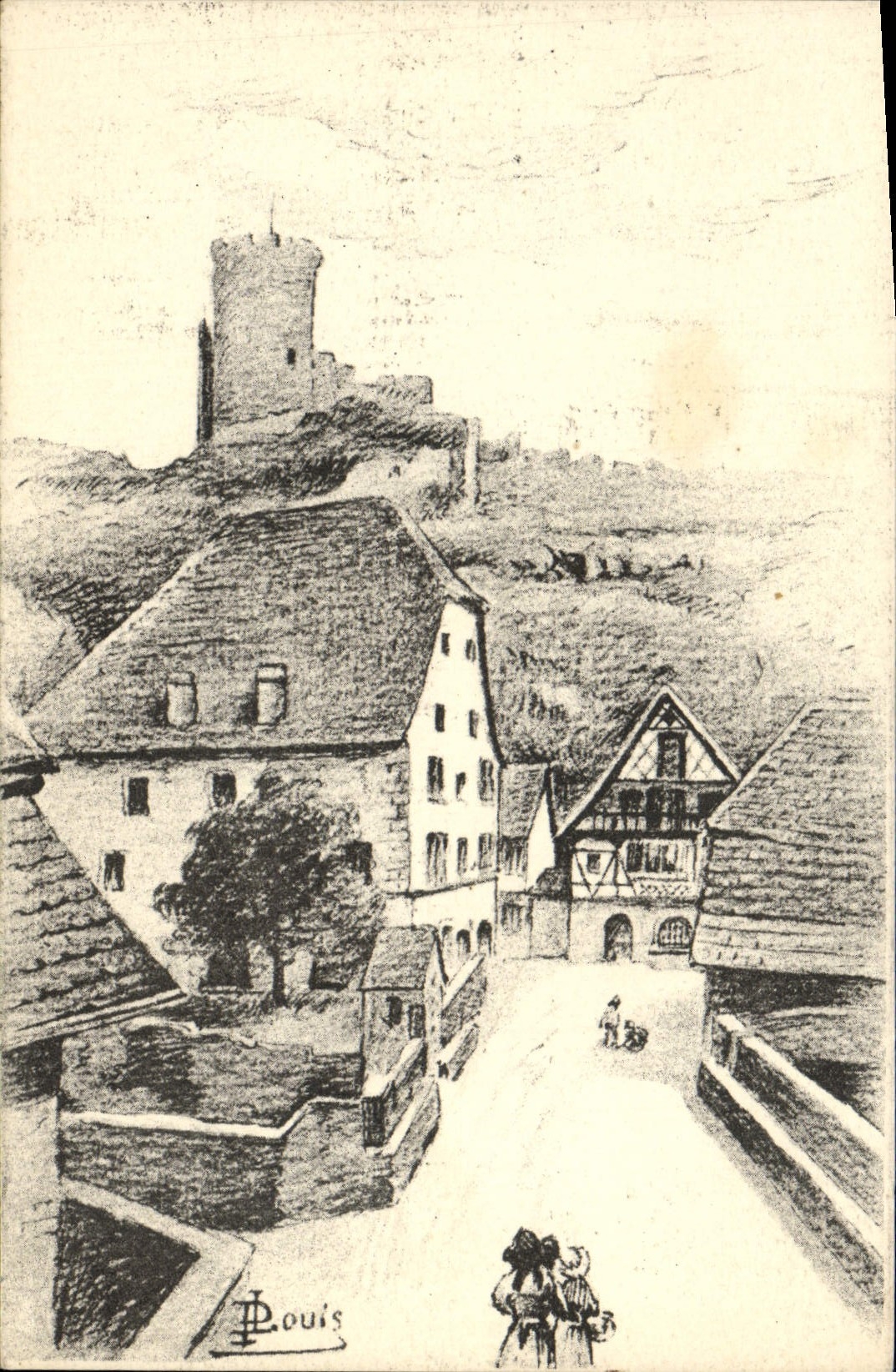 CPA Kaysersberg Chemine De Fer D'Alsace Et De Lorraine