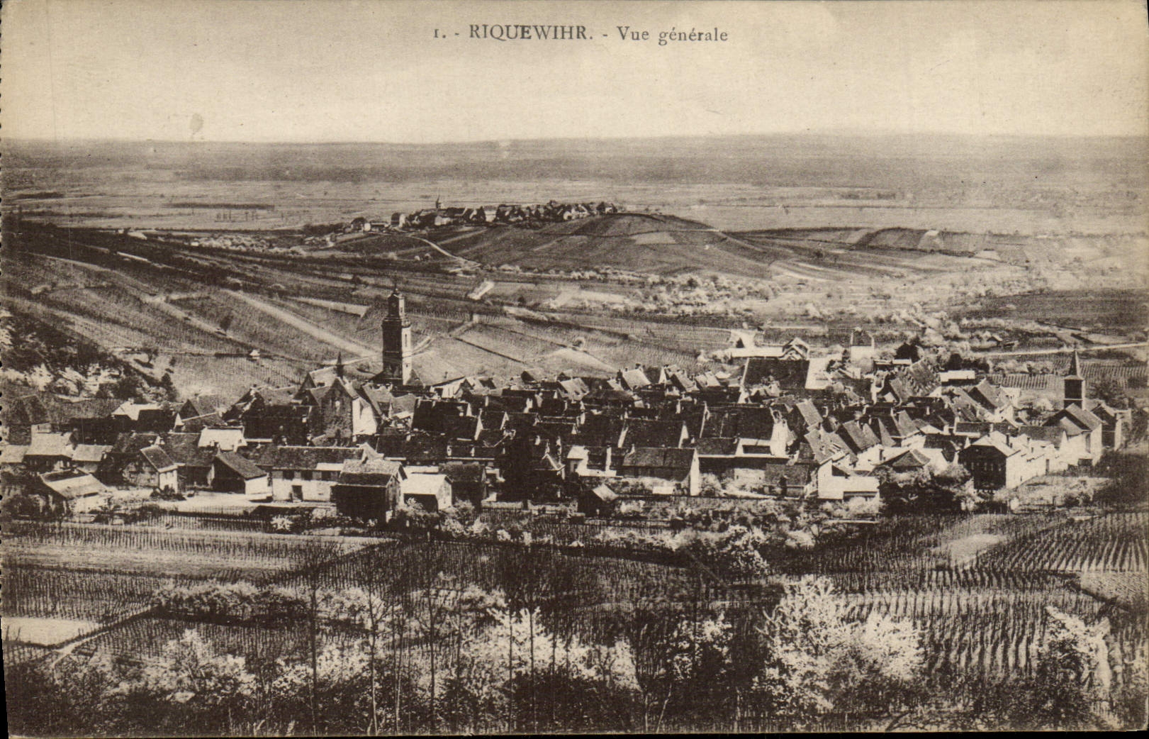 CPA Riquewihr Vue Generale