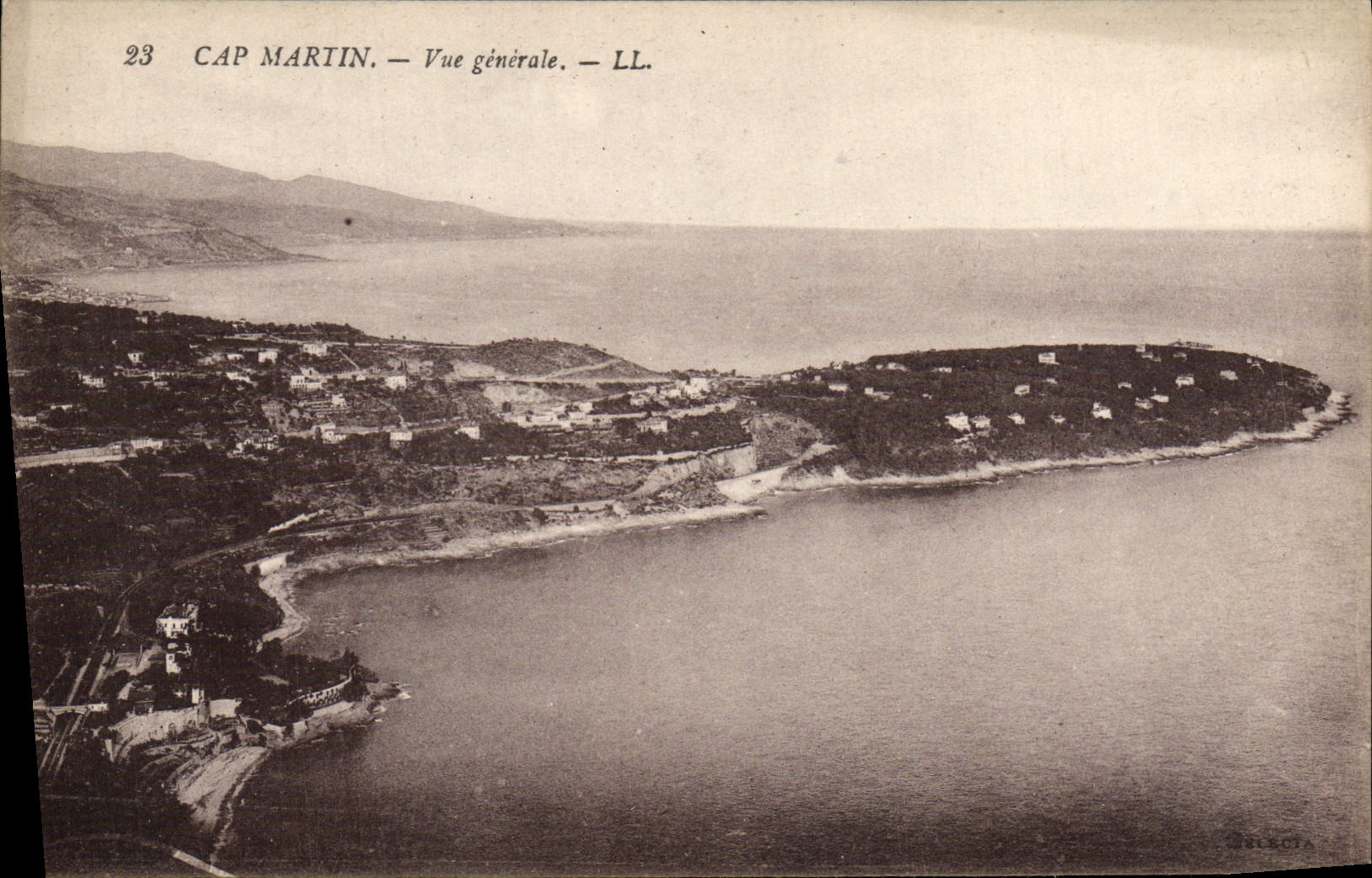 CPA Cap Martin Vue Generale