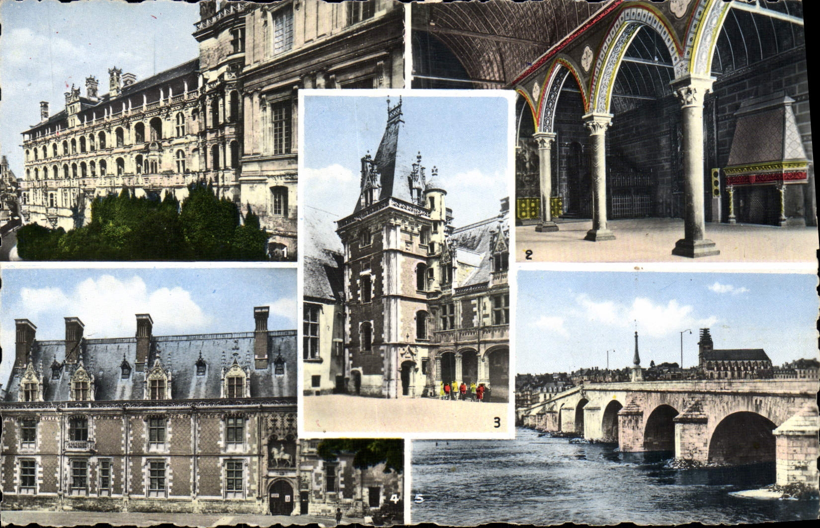 CPA Blois Chateau Facade Louis XII