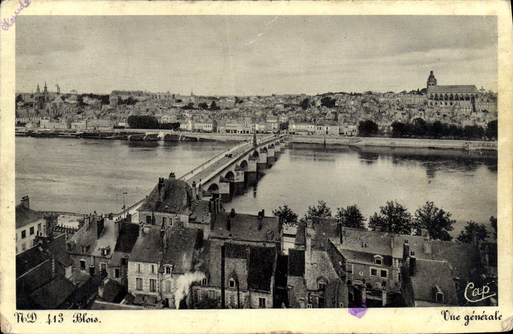 CPA Blois Vue Generale