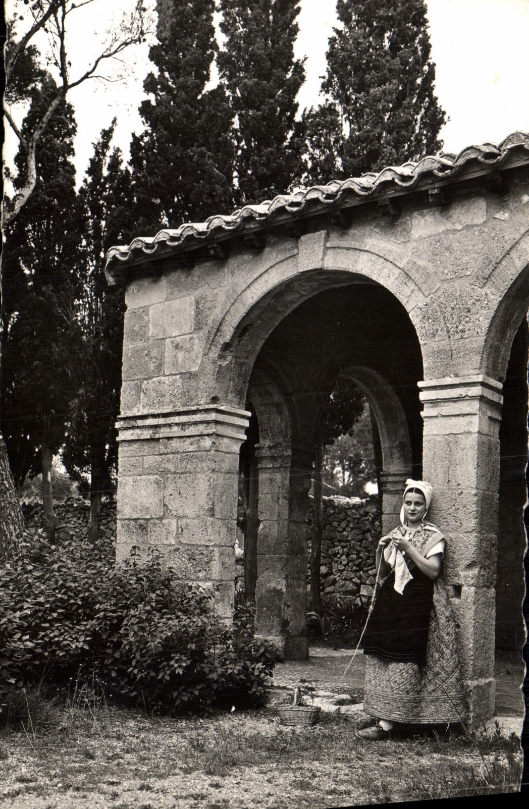 CPM Provence Fille en Costume De Comtadine Folklore 