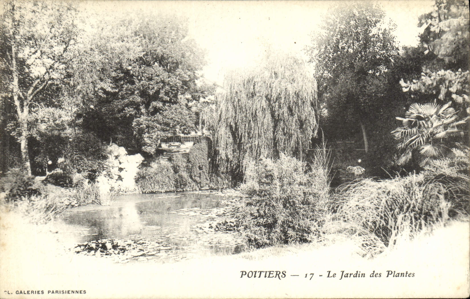 CPA Poitiers Le Jardin des Plantes